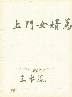 上门女婿马四辈封面