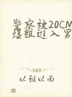 警察被20CM爆粗进入男男软件