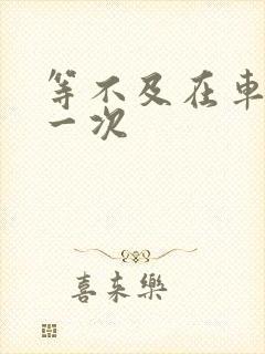 等不及在车里做一次