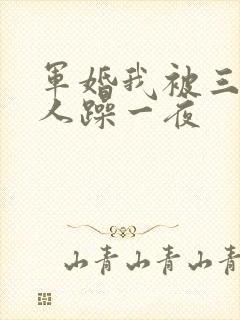 军婚我被三个男人躁一夜封面