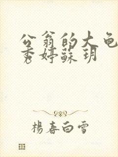 公翁的大龟挺进秀婷苏玥