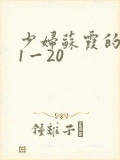 少妇苏霞的沉沦1一20