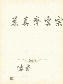 叶真齐云宗免费