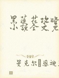 黑莲花攻略手册小说全文免费阅读笔趣阁