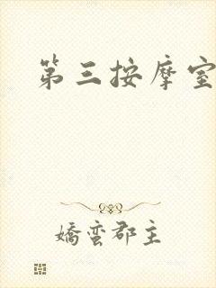 第三按摩室小说封面