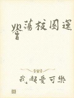 yn荡校园运动会封面