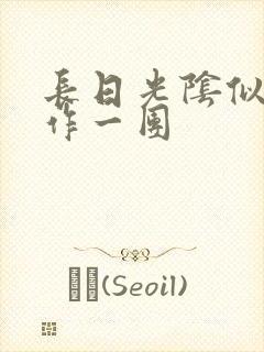 长日光阴似箭乱作一团封面