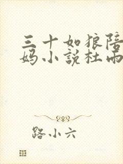 三十如狼陪读妈妈小说杜雨馨