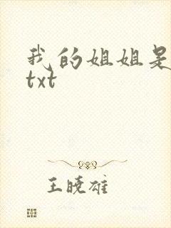 我的姐姐是美女txt