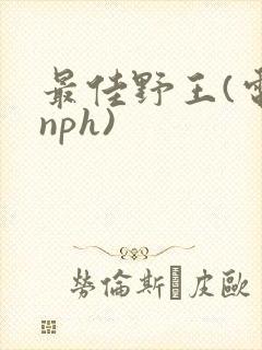 最佳野王(电竞nph)封面