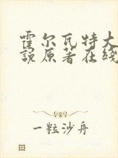 霍尔瓦特大街小说原著在线阅读