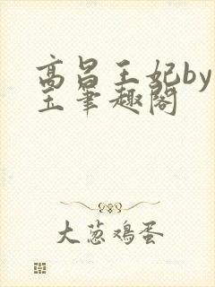 高昌王妃by黛玉笔趣阁封面