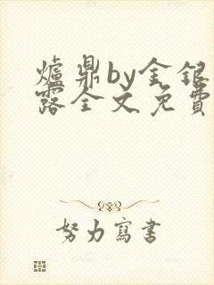 炉鼎by金银花露全文免费阅读笔趣阁