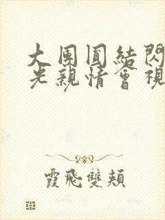 大团圆结闪闪发光亲情会视频