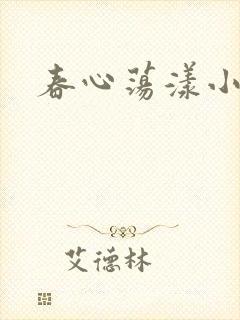 春心荡漾小说封面