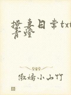 撩妻日常txt青灯