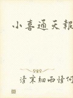 小喜通天报