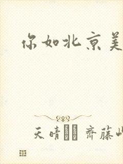你如北京美丽
