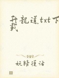 升龙道txt下载
