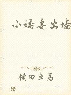 小娇妻出墙记