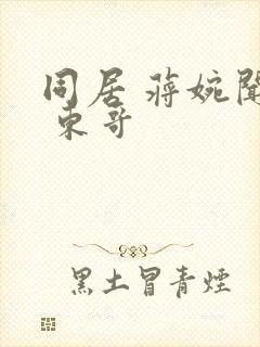 同居 蒋婉闻烬 东哥封面