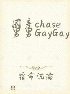 国产chase男男GayGay