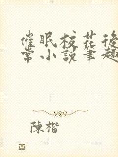 催眠校花后的日常小说笔趣阁