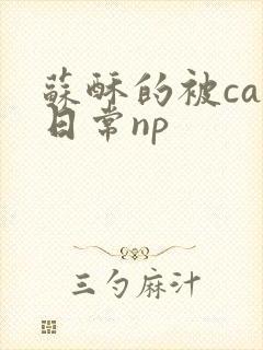 苏酥的被cao日常np