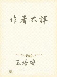 作者不详封面
