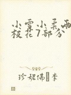 小雪小柔两个大校花7部分
