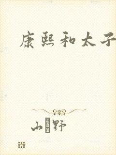 康熙和太子妃封面