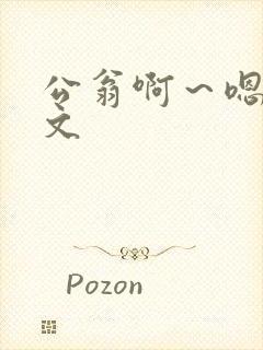 公翁啊～嗯啊h文