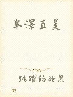 半泽直美封面
