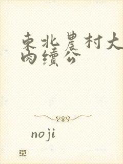 东北农村大炕乱肉续公封面