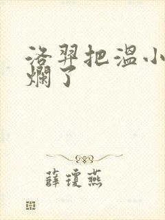 洛羿把温小辉做烂了