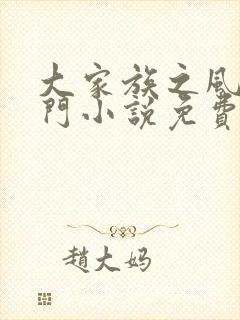 大家族之风流豪门小说免费阅读封面