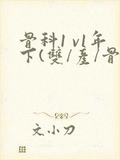 骨科1 v1年下(双/产/骨科年下)