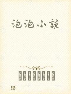 泡泡小说