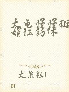 大龟慢慢挺进张娟征的休