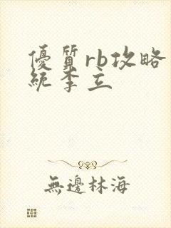 优质rb攻略系统李立