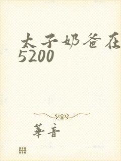 太子奶爸在花都5200