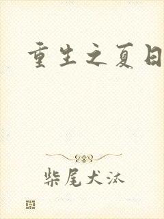 重生之夏日倾情