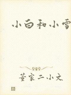 小白和小雪