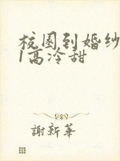 校园到婚纱1V1高冷甜