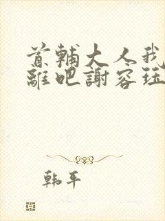 首辅大人我们和离吧谢容珏封面