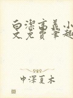 白洁高义小说全文免费笔趣阁阅读高封面