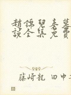 赵锦儿秦慕修小说全集免费