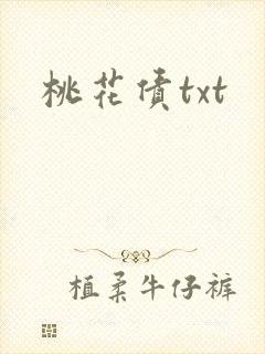 桃花债txt封面