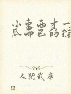 小东西才一根黄瓜而已的推荐书