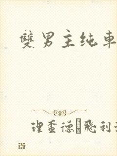 双男主纯车骨科